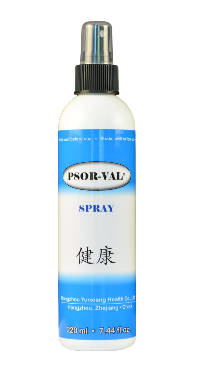 PSOR VAL Fast Acting Zinc Pyrithione Skin Disorder Relief Spray  (7.44 fl oz/220ml)