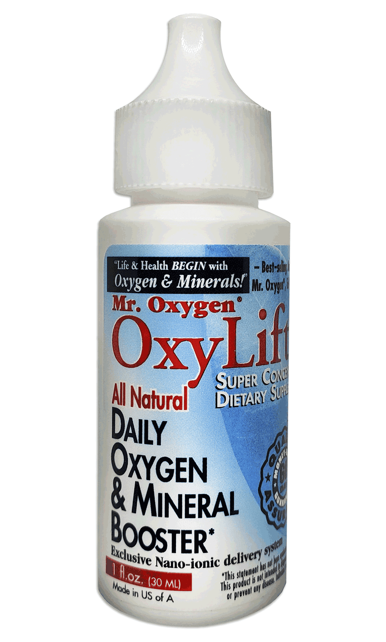 Mr. Oxygen’s OxyLift All Natural Oxygen & Mineral Boost 1 fl. oz. 