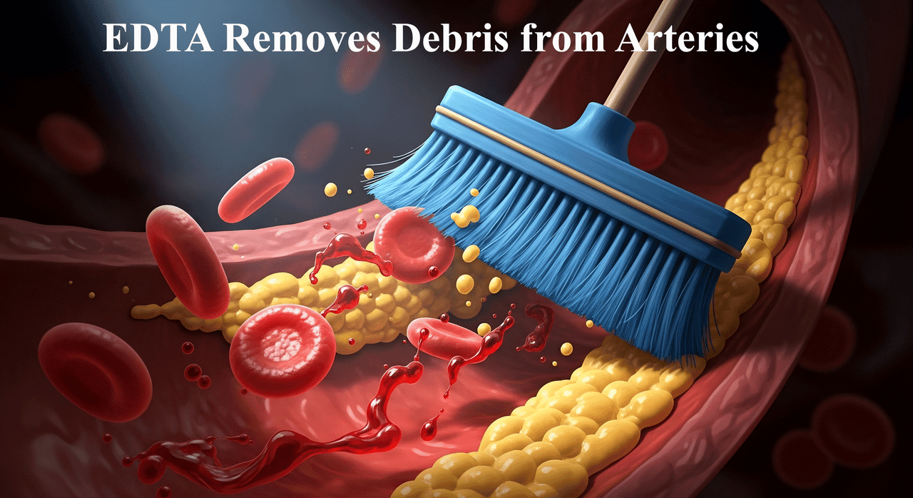 Cleanse Arteries with EDTA Chelating Supplement