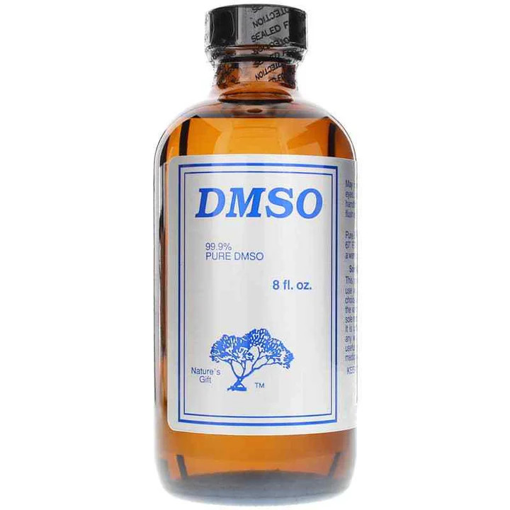 Nature's Gift 99.9% PURE Pharmaceutical Grade DMSO 8 oz Glass Bottle