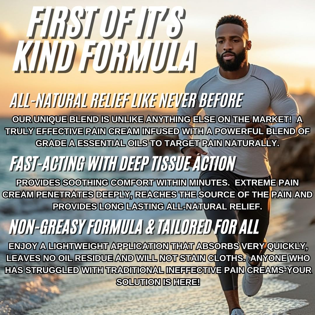 This Unique Pain Cream Penetrates Deeply Into Tissues, Provides Soothing Comfort Within Minutes, And Will Not Stain Clothes