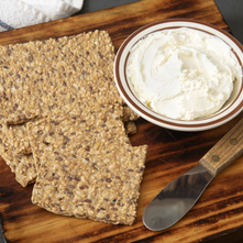 Homemade Flax Seed Crackers Homemade Flax Seed Crackers