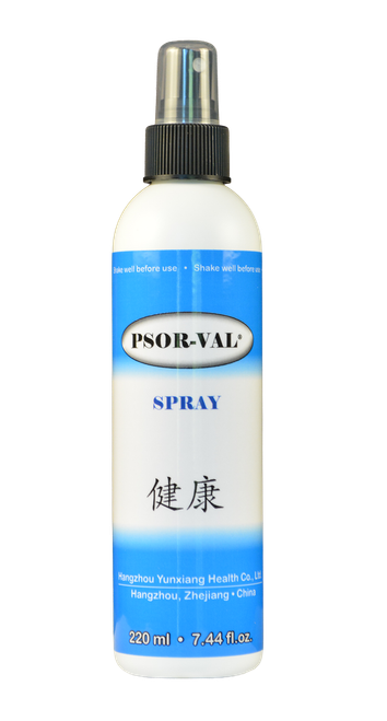 PSOR VAL Fast Acting Zinc Pyrithione Skin Disorder Relief Spray  (7.44 fl oz/220ml)