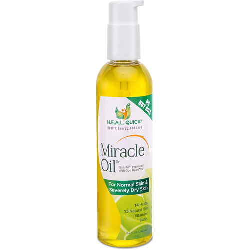 Century Systems H.E.A.L. Quick (Health, Energy & Love) Miracle Oil with God Heals Oils is loaded with 15 Natural Rich Oils, 14 Herbs, Nutrients and Biotin That Penetrates Deeply & Soothes Beyond the Skin’s First Layer. Use as a hair, body, massage, or cuticle oil-rub
