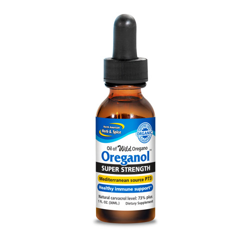 North American Herb and Spice Super Strength Oreganol Mediterranean Source P73 (1 FL oz/30ML)