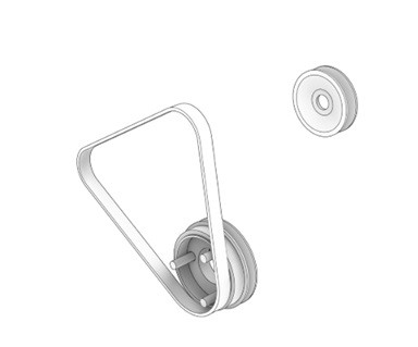 PULLEY FOR ALT