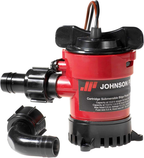 PUMP,BILGE,CARTRIDGE,24V,1000GPH,PORT SIZE 3/4" (1)