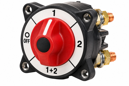 SWITCH, BATTERY,4 POSITION,310A CONT