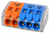 SPRING CONNNECTOR,ORANGE/BLUE,2#22-3#14
