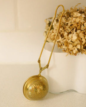 Tea Infuser Ball, Gold