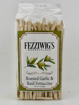 Fezziwig's Pasta- Roasted Garlic & Basil Fettuccine 12oz
