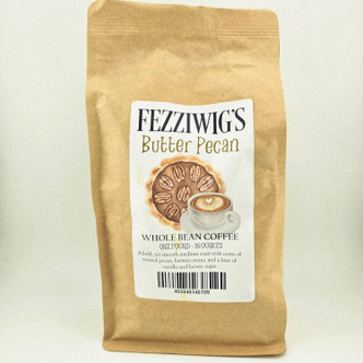 Fezziwig's Whole Bean Coffee- Butter Pecan