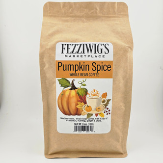 Fezziwig's Whole Bean Coffee- Pumpkin Spice