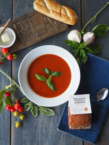 Fezziwig's Grandpa Floyd's Garden Tomato Soup