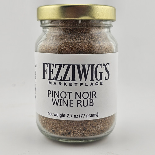Fezziwig's  Pinot Noir Wine Rub