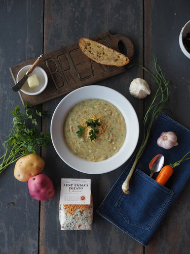 Fezziwig's- Aunt Emma's Potato Cheese Soup