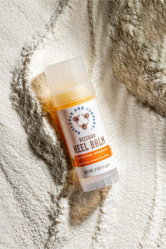 Savannah Bee Beeswax Heel Balm- Tangerine Spearmint