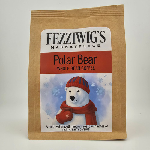 Sampler Size- Fezziwig's Whole Bean Coffee- Polar Bear (4oz)