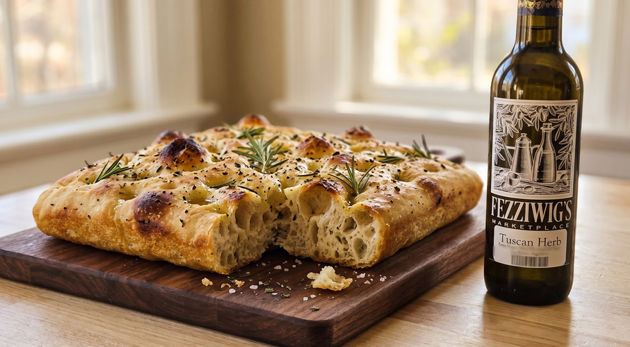 Tuscan Herb Olive Oil Focaccia
