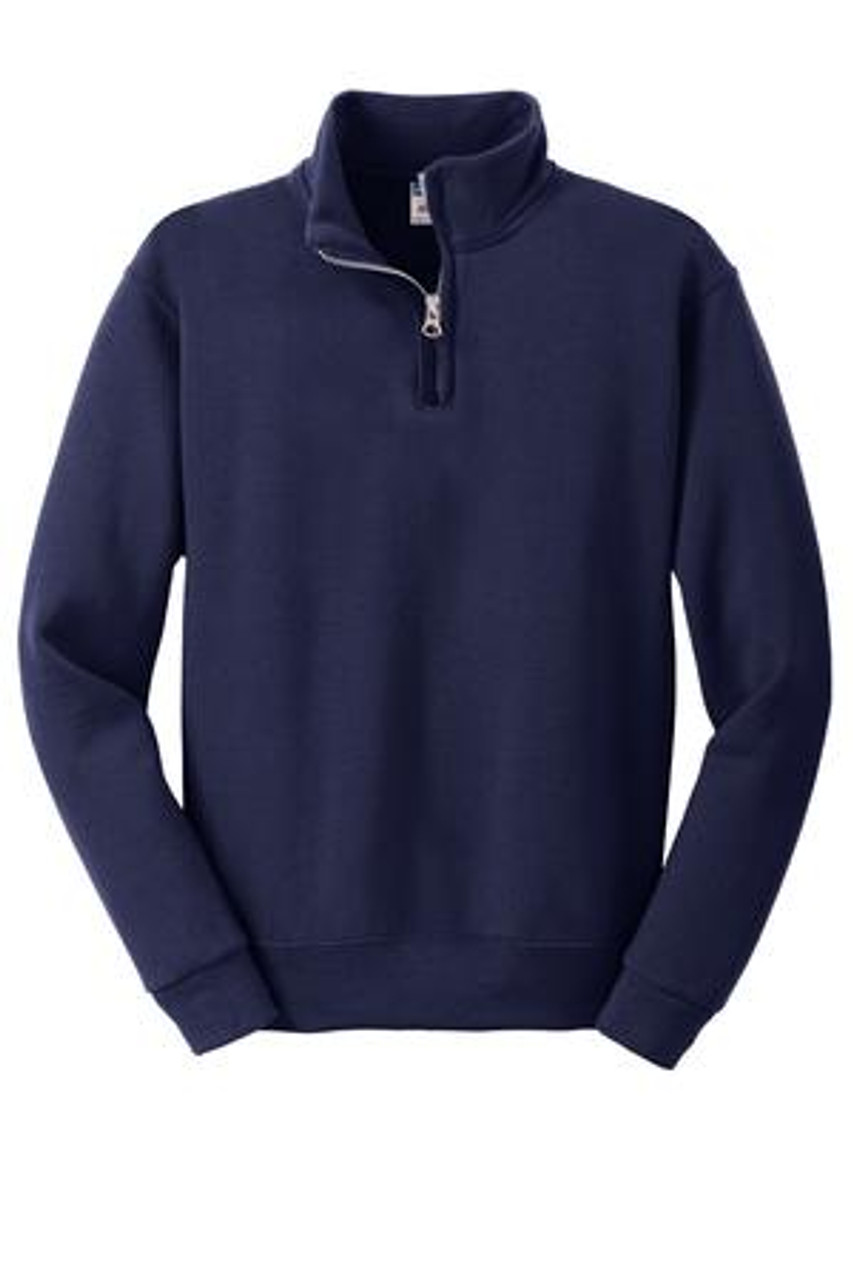JERZEES® Youth NuBlend®; 1/4-Zip Cadet Collar Sweatshirt w/Embroidery ...