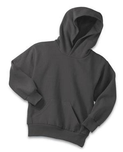 Port & Company® - Youth Core Fleece Pullover Hooded Sweatshirt w