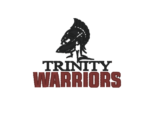 Trinity Christian School Spirit Logo Embroidery Logo