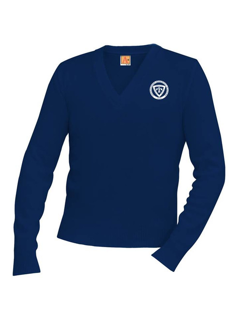 Classic Pullover Cardigan - Thunderbird