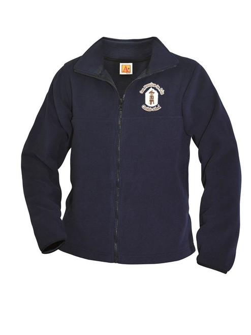 Navy Full Zip Fleece Jacket - SFDA