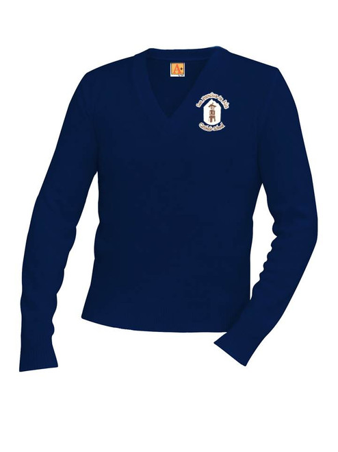 Classic Navy Pullover Cardigan - SFDA