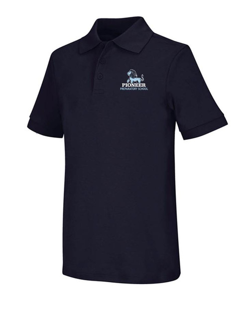 Unisex Interlock Polo Short Sleeve w/Pioneer Logo