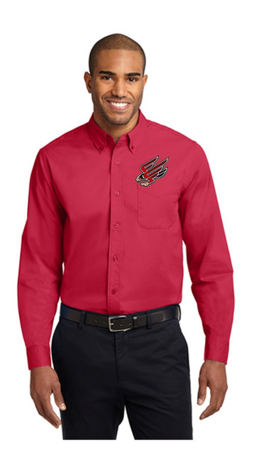 Faculty Men's Long Sleeve Oxford - FC