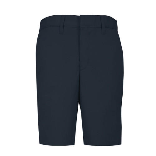 Male Flex Twill Flat Front Shorts - Navy
