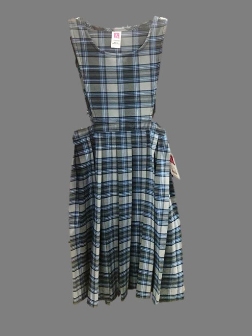 Grades K-7 Jumper Split Front Plaid 47- Highest Praise