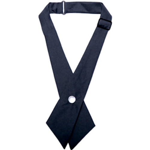 Girls Navy Crossover Tie