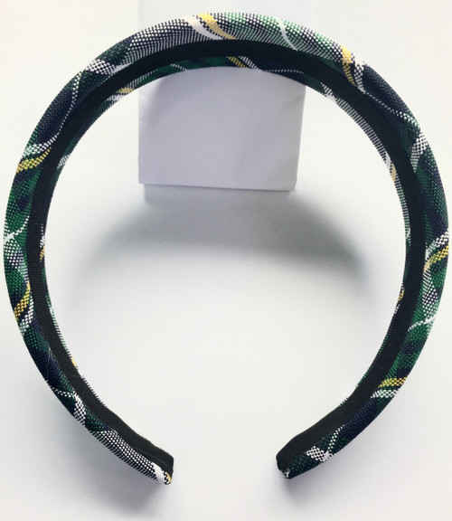 Padded Headband Plaid 1B