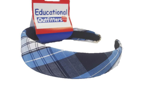 Padded Headband in Plaid 76