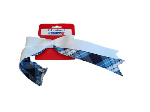 Ribbon Streamer Plaid 76