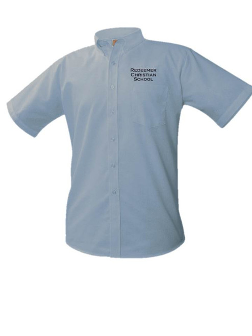 Short Sleeve Oxford Shirt - Redeemer