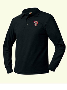 Pique Unisex Long Sleeve Polo - Mesa Christian Acad