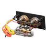 Longacre 2 Gauge OP-WT Aluminium Panel w. Sportsman™ Gauges - Oil Press, Water Temp (52-46912)