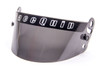Helmet Shield, Dark Smoke, Snell SA 2010 RaceQuip Helmets