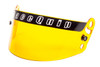 Helmet Shield, Amber, Snell SA 2010 RaceQuip Helmets