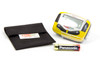 Radio Receiver, Fusion Plus, LCD Screen, Semi-Pro Headphones / Holster Included, Plastic, Yellow.