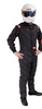 RQP SFI-5 Nomex Double Layer Black Chevron Suit
