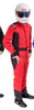RQP SFI-5 Nomex Double Layer Red Chevron Suit