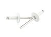 Large Head Rivet White Aluminum 250pk
