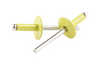 Large Head Rivet Yellow Aluminum 250pk