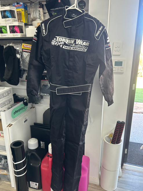 TWA Race Armour BLACK T-1000 SFI-1 Layer Suit