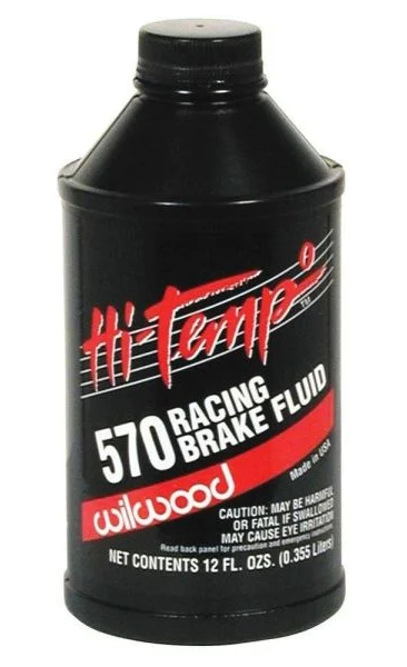 Wilwood Hi-Temp 570F Racing Brake Fluid 335ml Bottle