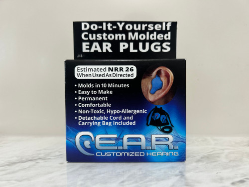 Do-It-Yourself Custom Molded Blue EAR PLUGS